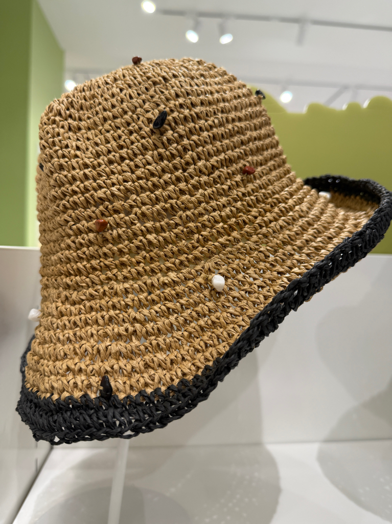 Colorful Mixed Yarn Straw Hat