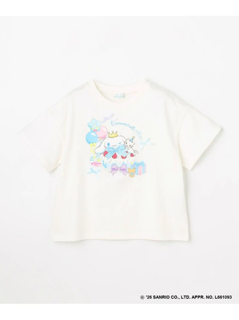 🆕【⭐訂購⭐】 🇯🇵日本直送 🌀#Cinnamoroll x ANY KIDS 派對主題 短袖TEE［2款選］🌀[ELCA-0142][260416]