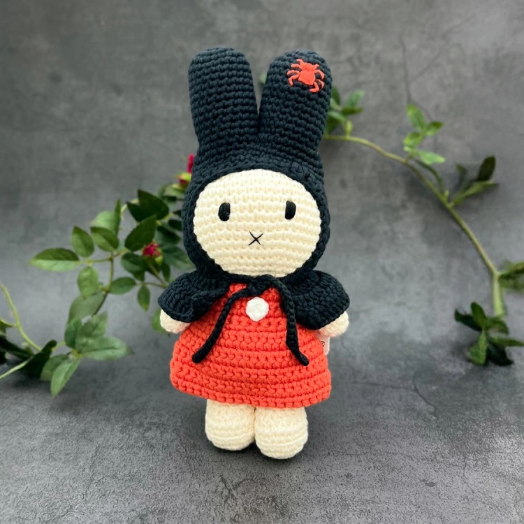 📦訂購 日本代購 荷蘭 Just Dutch 手工編織 米菲 Miffy Halloween Outfit 萬聖節 公仔
