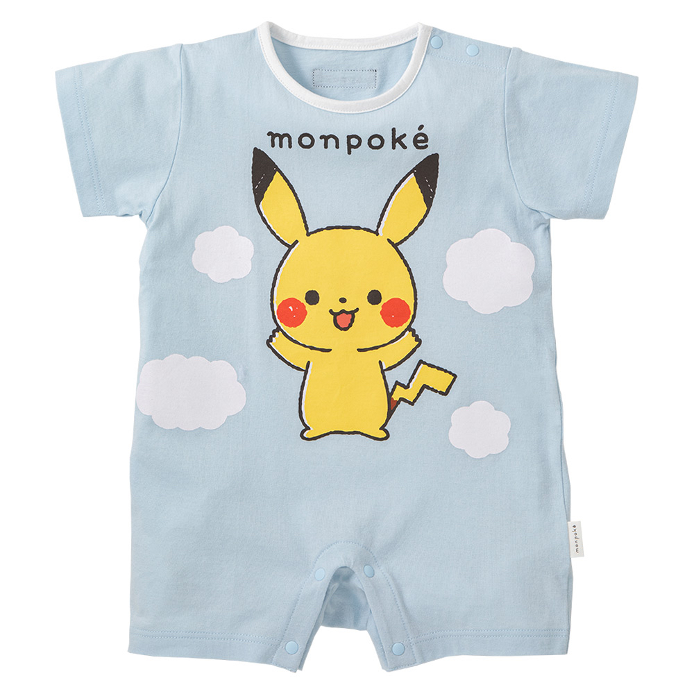 🇯🇵預訂 日本直送🇯🇵Monpoke比卡超天空印花短袖連身服