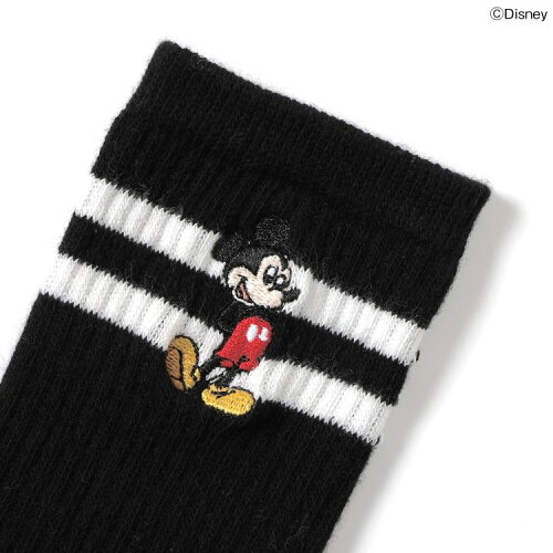 🆕【⭐訂購⭐】🇯🇵日本直送🌀#Disney 卡通人物刺繡圖案 中筒襪［8款選］🌀[ELAA-0237][260214]