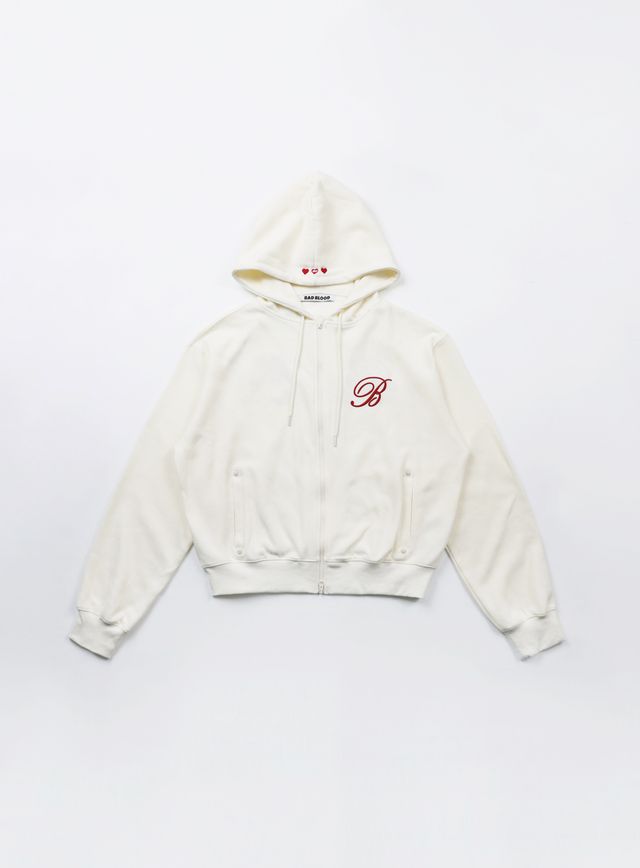 トップス BADBLOOD BEYOND SOFT ZIP-UPHOODIE ☆BADBLOOD ☆BEYOND SOFT ZIP-UP HOODIE