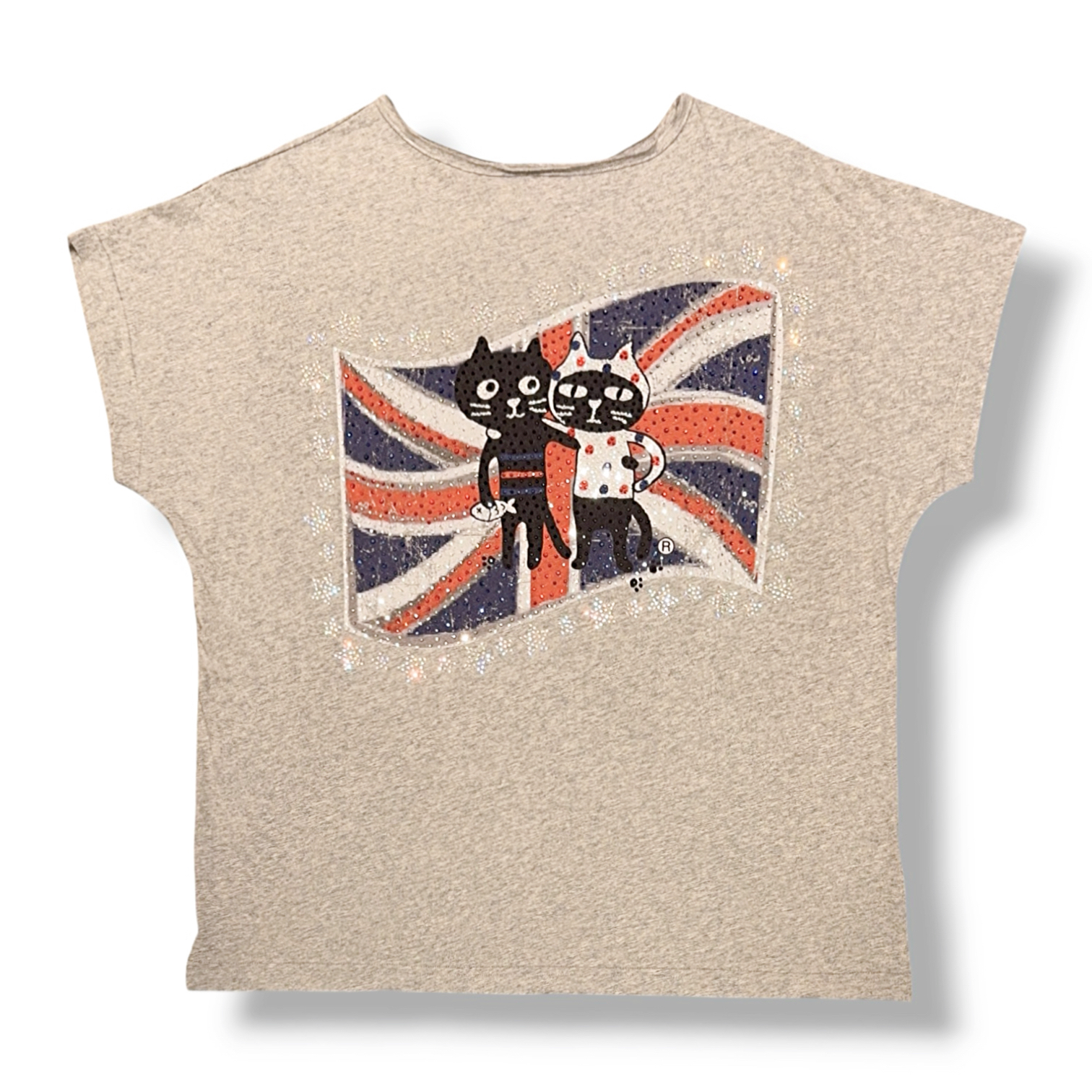 Catsfriends Union Jack Star Tee