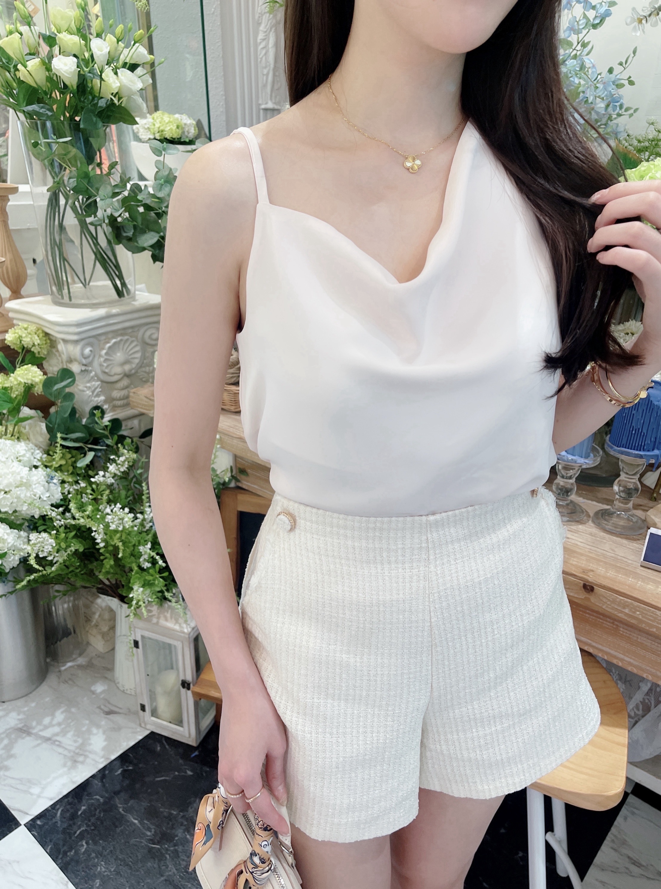 ✨🖤Premium Draped vest -by S a n d’ Collection-