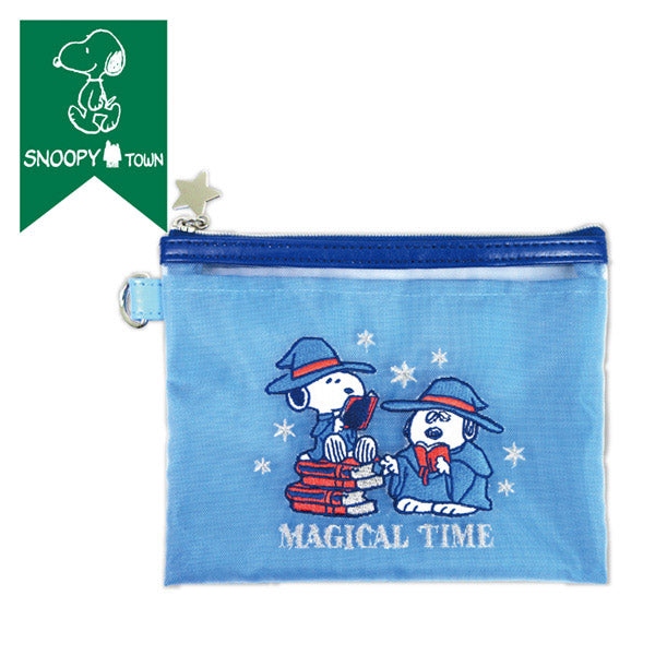 🌸 【預訂】Snoopy 刺繍Pouch(M)- MAGICAL HALLOWEEN