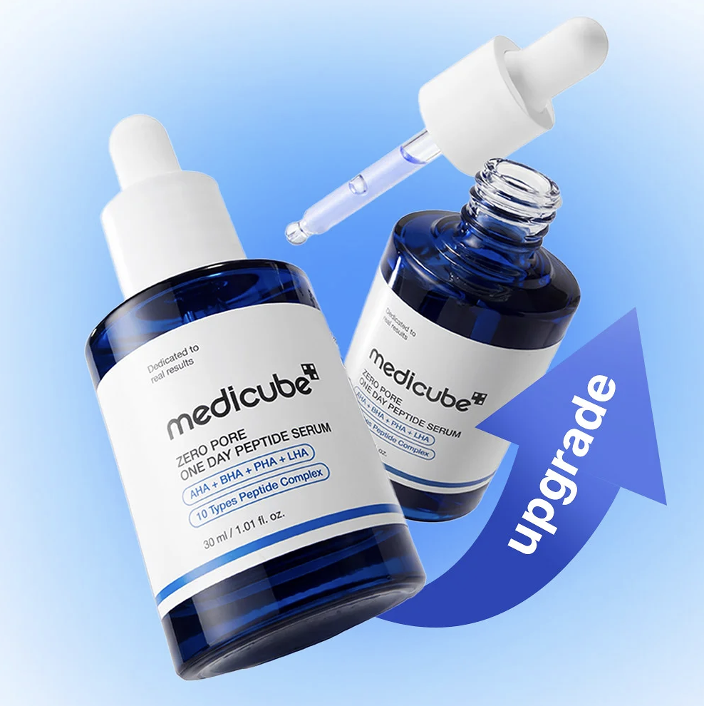 韓國 Medicube X 水怪乘聯 零毛孔一天 胜肽高效緊緻精華30ml+ 50ml補充+送鏡仔｜Zero Pore One Day Serum