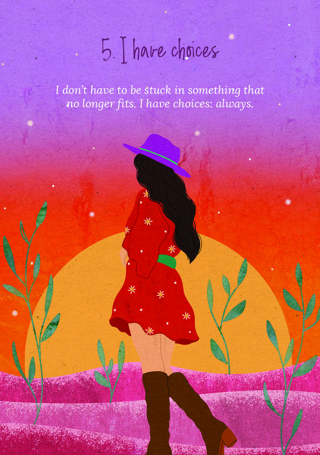 Finding Inner Peace Inspiration Card