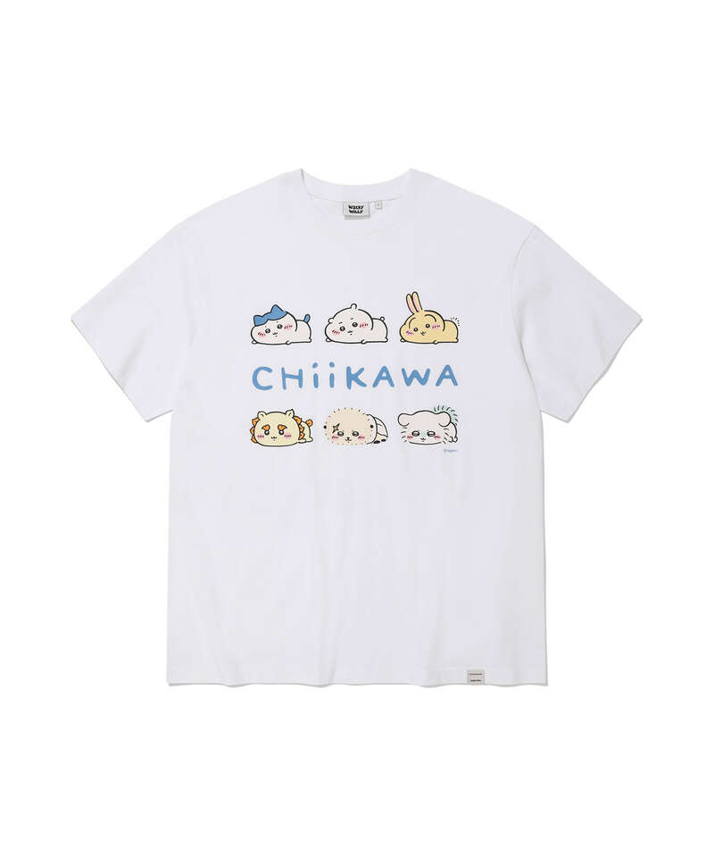《Pre-Order》Friends Graphic T-Shirt｜Chiikawa 吉伊卡哇 X wacky willy (26CKW34-P)