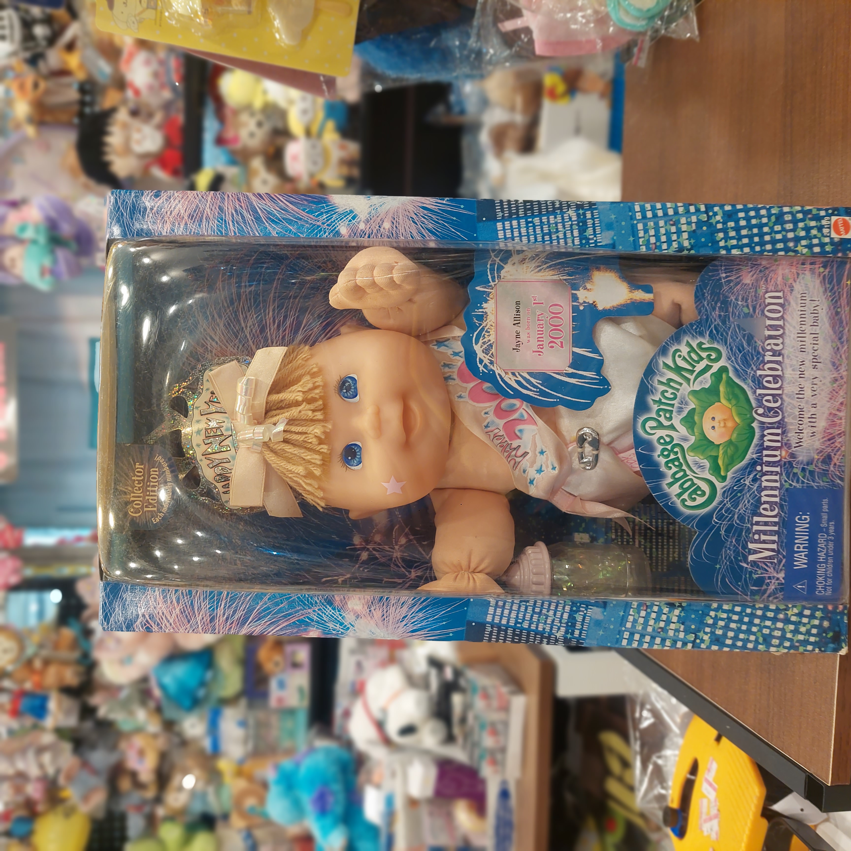 絕版經典  Cabbage Patch Kids 椰菜娃娃 公仔  Millennium Celebration