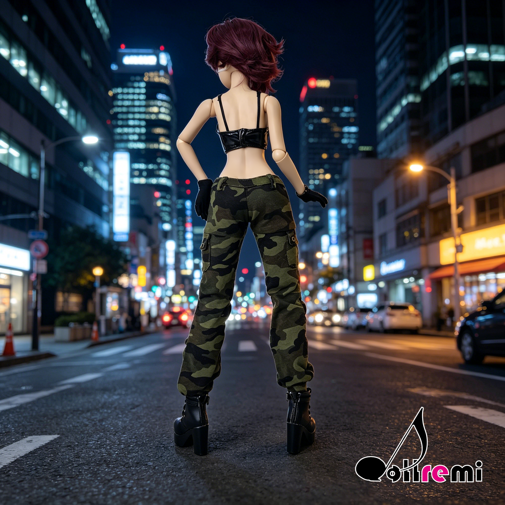 【dollremi】(DD0515D) 迷彩長褲 Camouflage pants