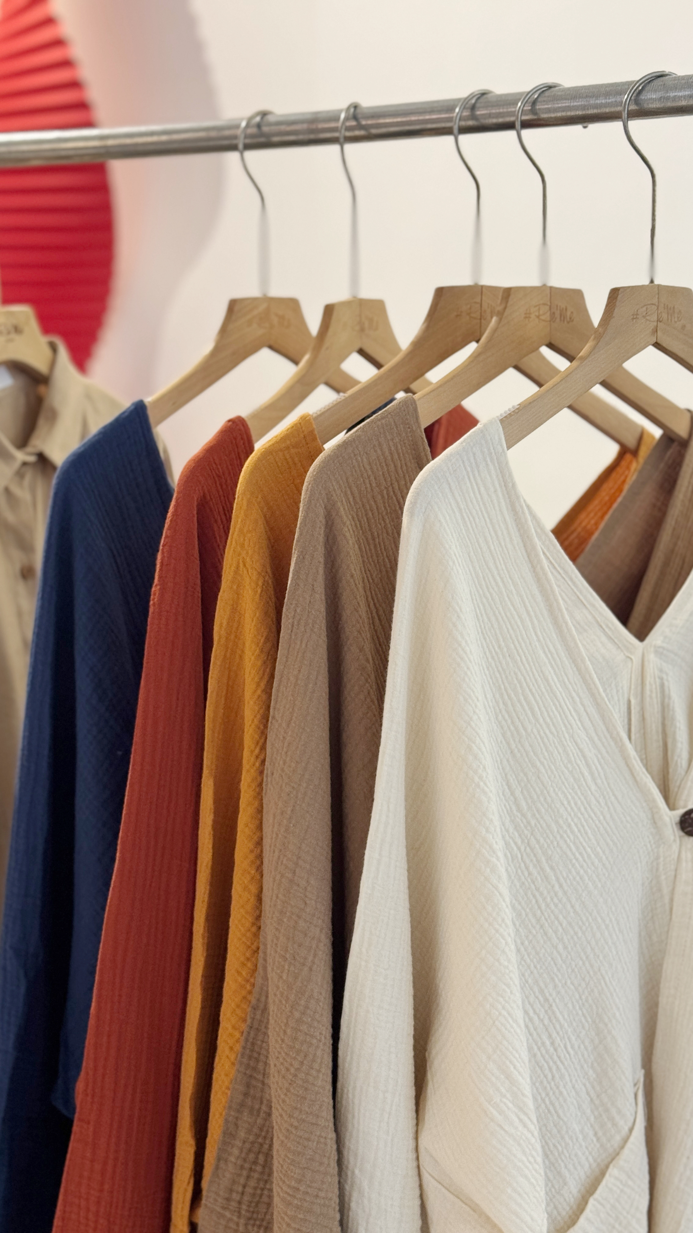 日系自然肌理棉麻外套