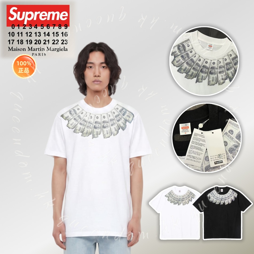 Supreme x MM6 Money-Graphic T-shirt 美金符號短袖Tee