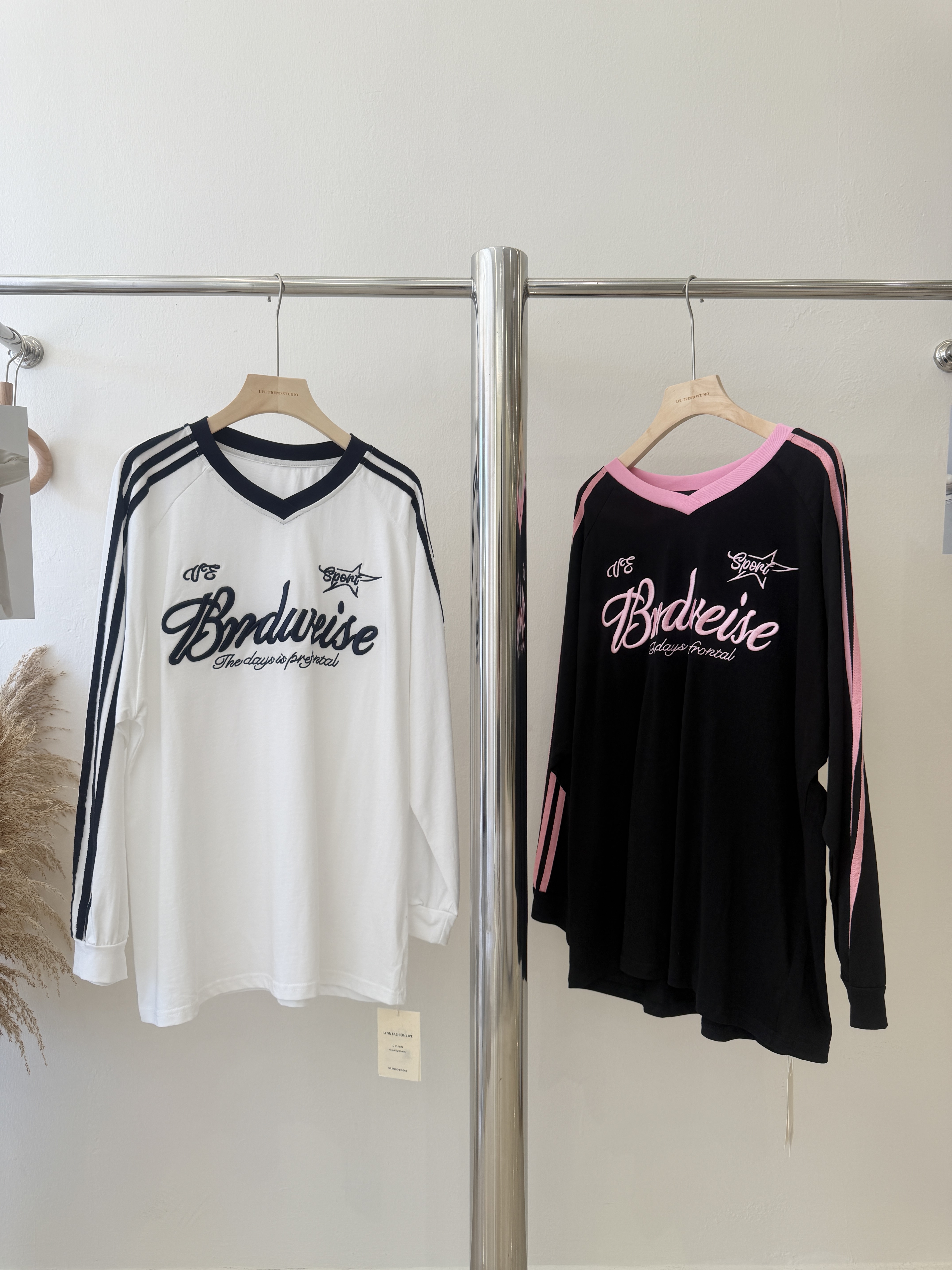 6368 爆款球衣风长袖