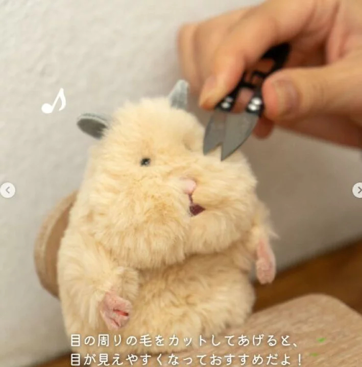 日本預訂📍日本超可愛樣倉鼠手玉公仔 2026年7月中下旬出貨