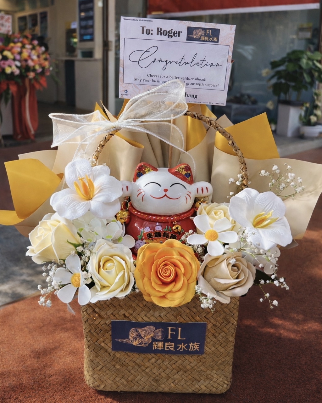 Opening Fortune Cat (Small)