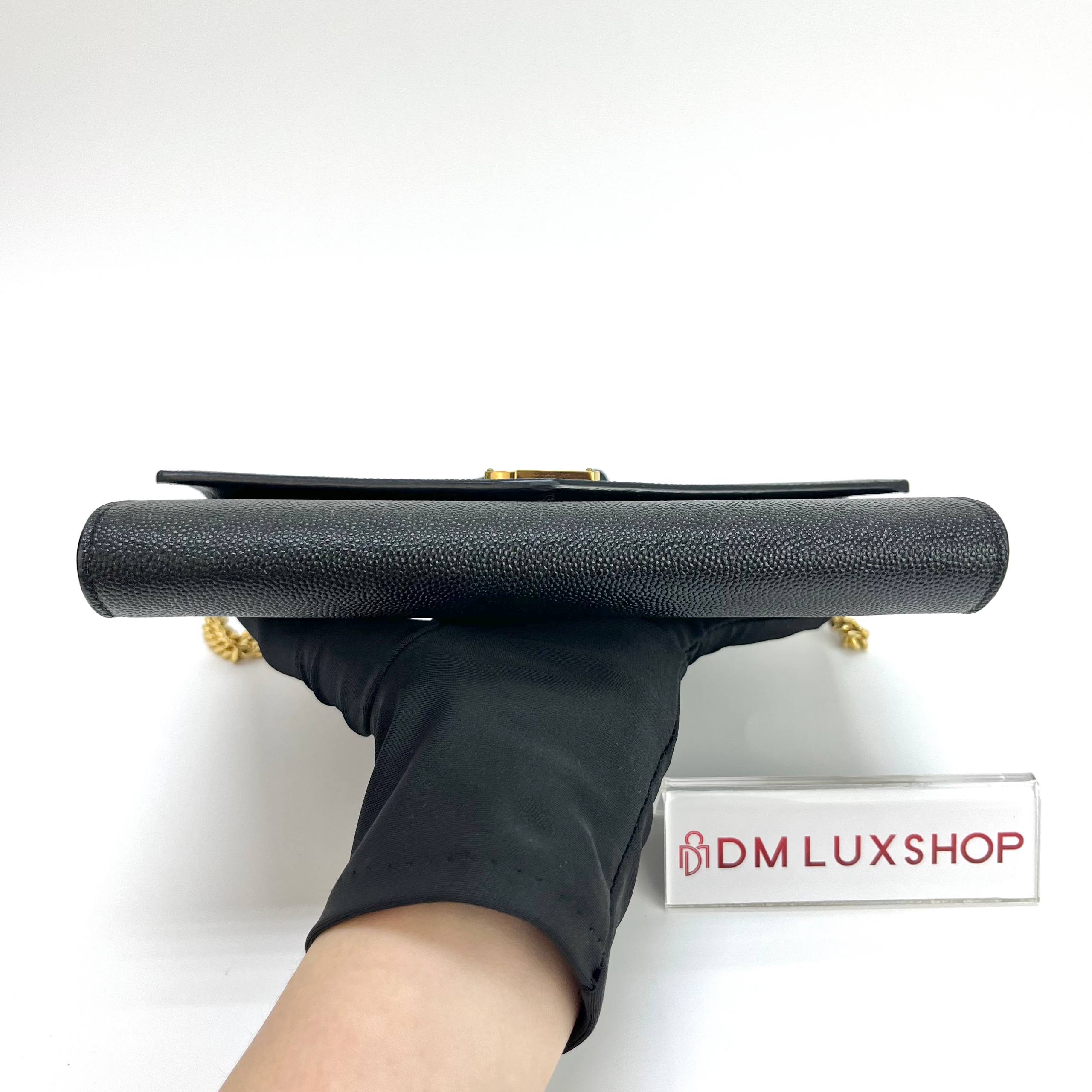 YSL Black Uptown WOC GHW
