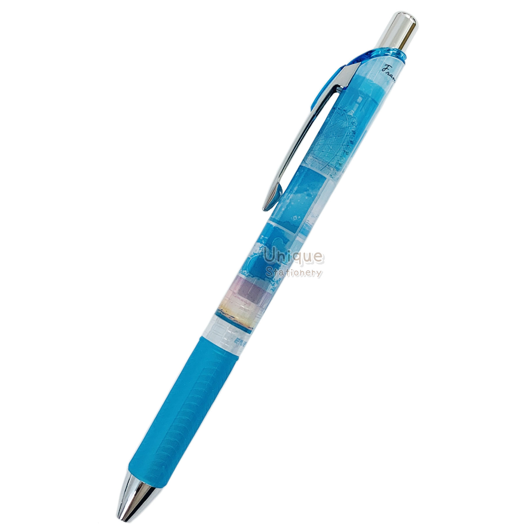 Frames Story Sky 天空 Pentel EnerGel 日本製 0.5mm 黑色 啫喱筆 (203757)