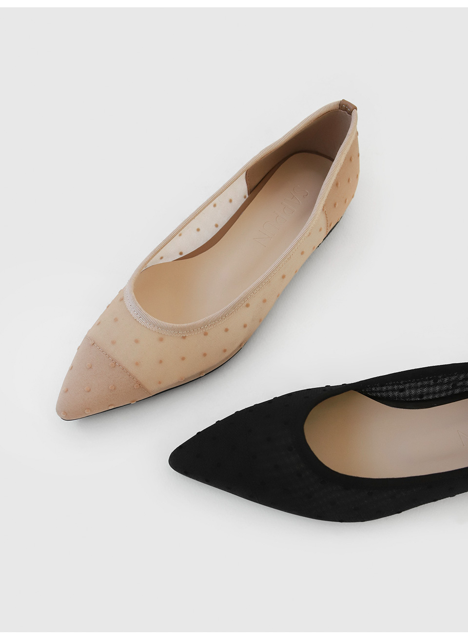 [代購] Sappun Stella Mesh Flats (1cm)