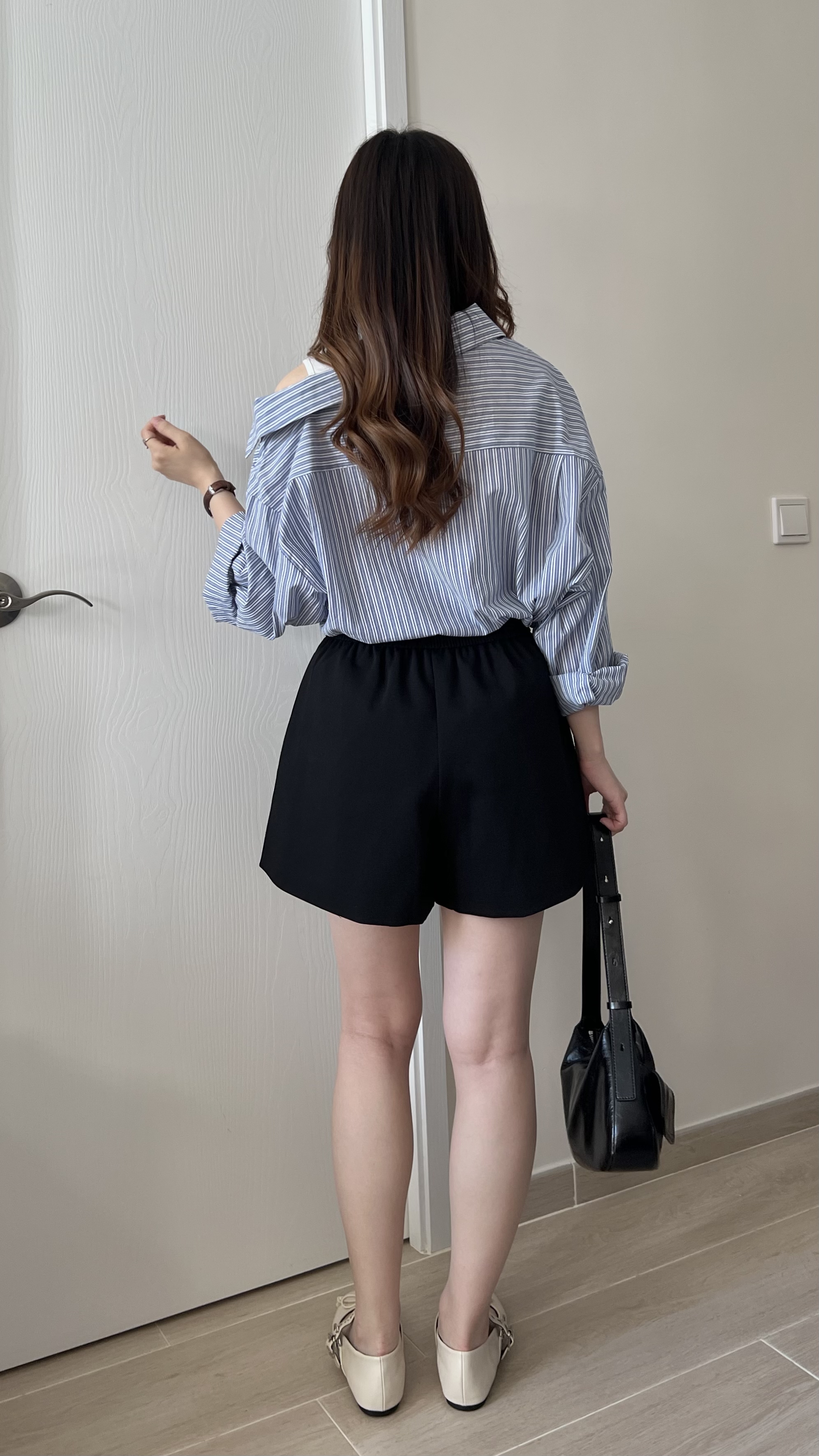 自留推薦假兩件恤衫 現貨