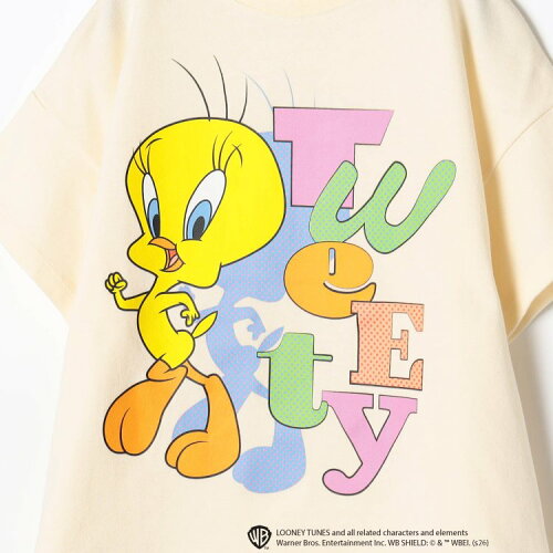 🆕【⭐訂購⭐】🇯🇵日本直送🌀#Tweety 雙面印花短袖T恤［3款選］🌀 [ELDA-0280][260530]