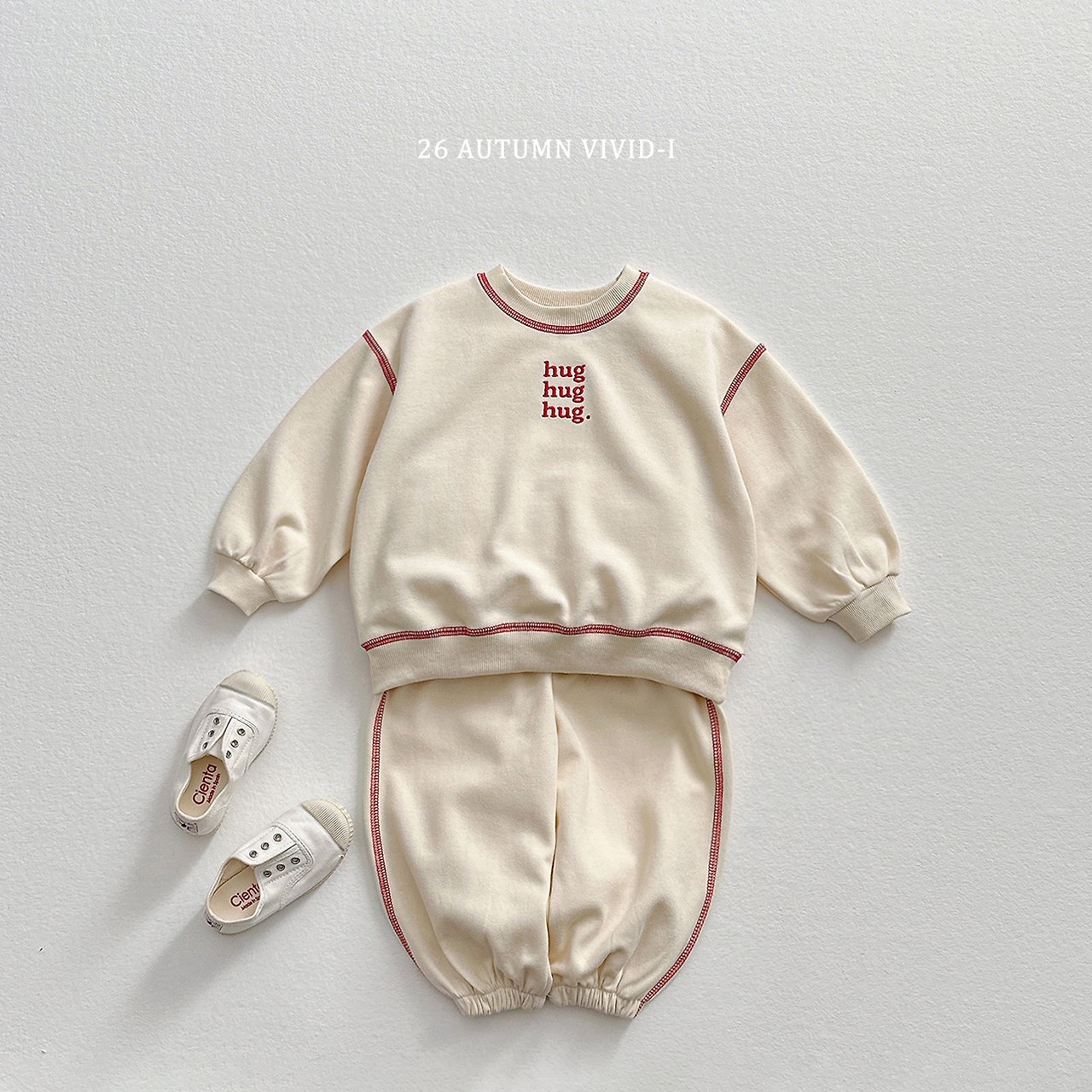 Vivid | Hug stitch up and down