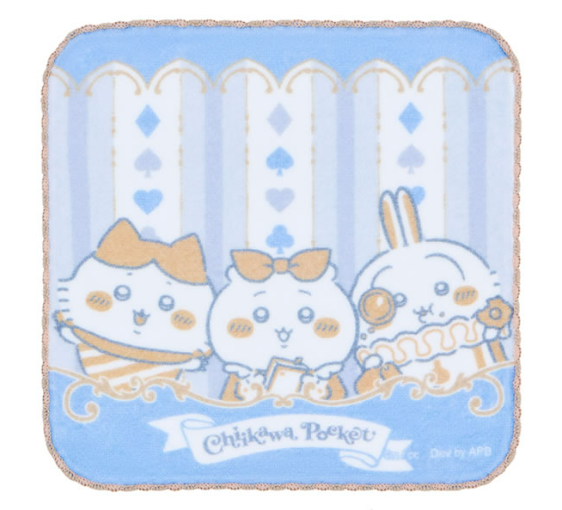 🌸 【預訂】Mini Towel - Chiikawa 愛麗絲系列 21/8新品