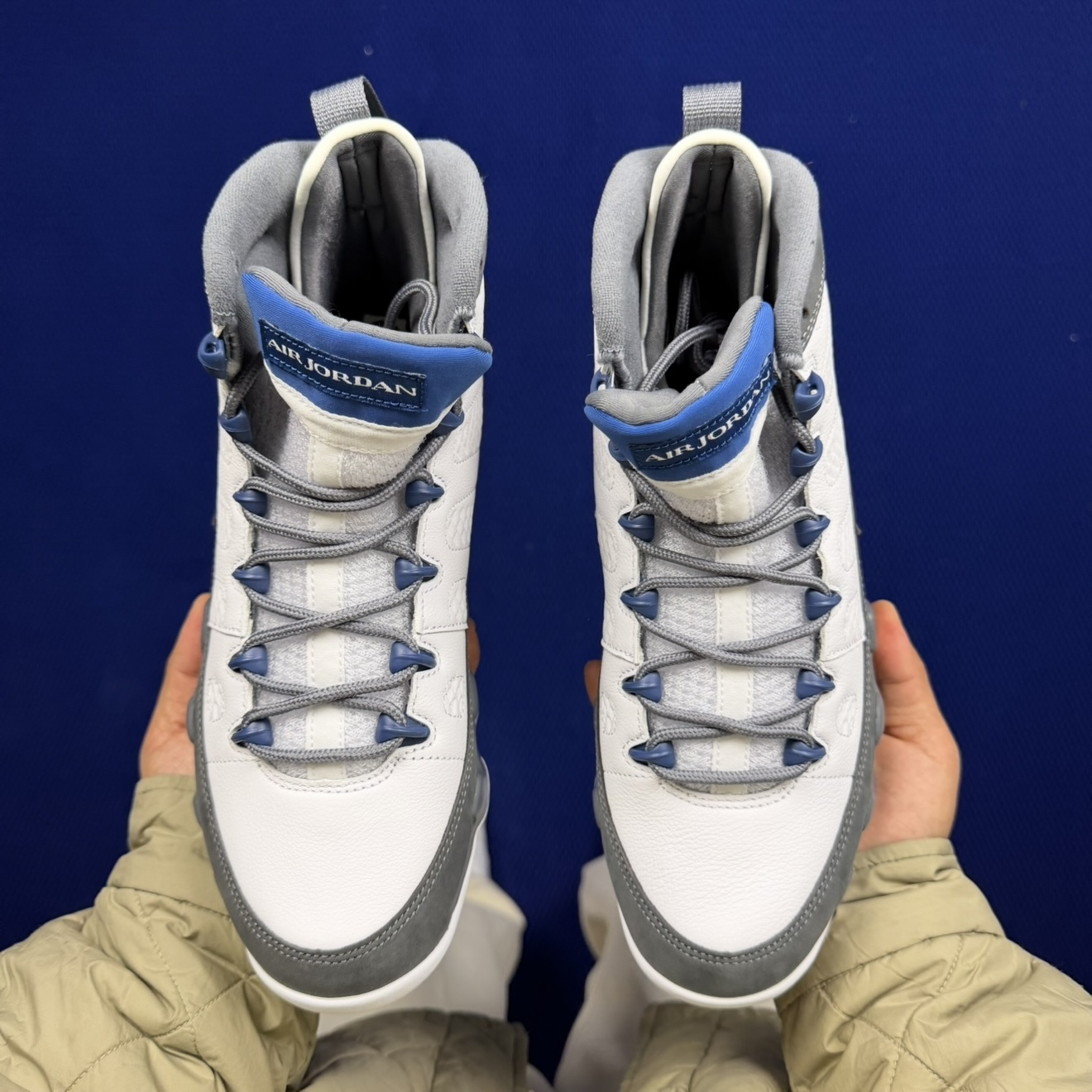 Nike Air Jordan 9 Retro "Flint Grey/French Blue" HV4794-100