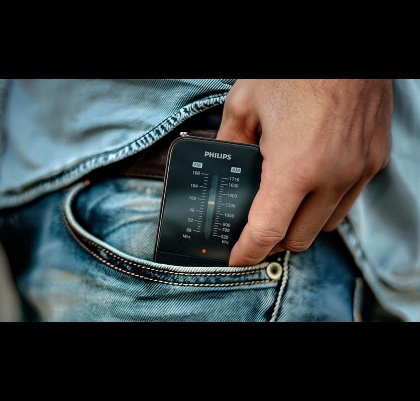 Philips 便攜式 FM/AM 收音機 TAR1509/00