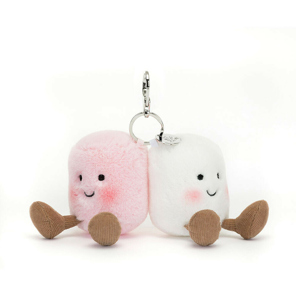 Amuseables Pair Of Marshmallows Bag Charm 棉花糖鎖匙扣