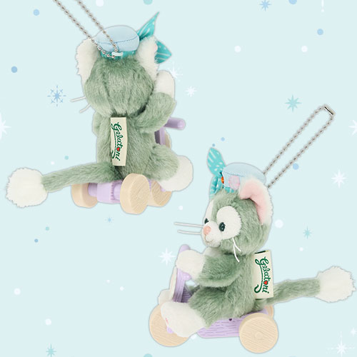 【預訂】DisneySea 25th Duffy Find Your Beautiful Blue Part 2 - Gelatoni 公仔掛飾 (坐)
