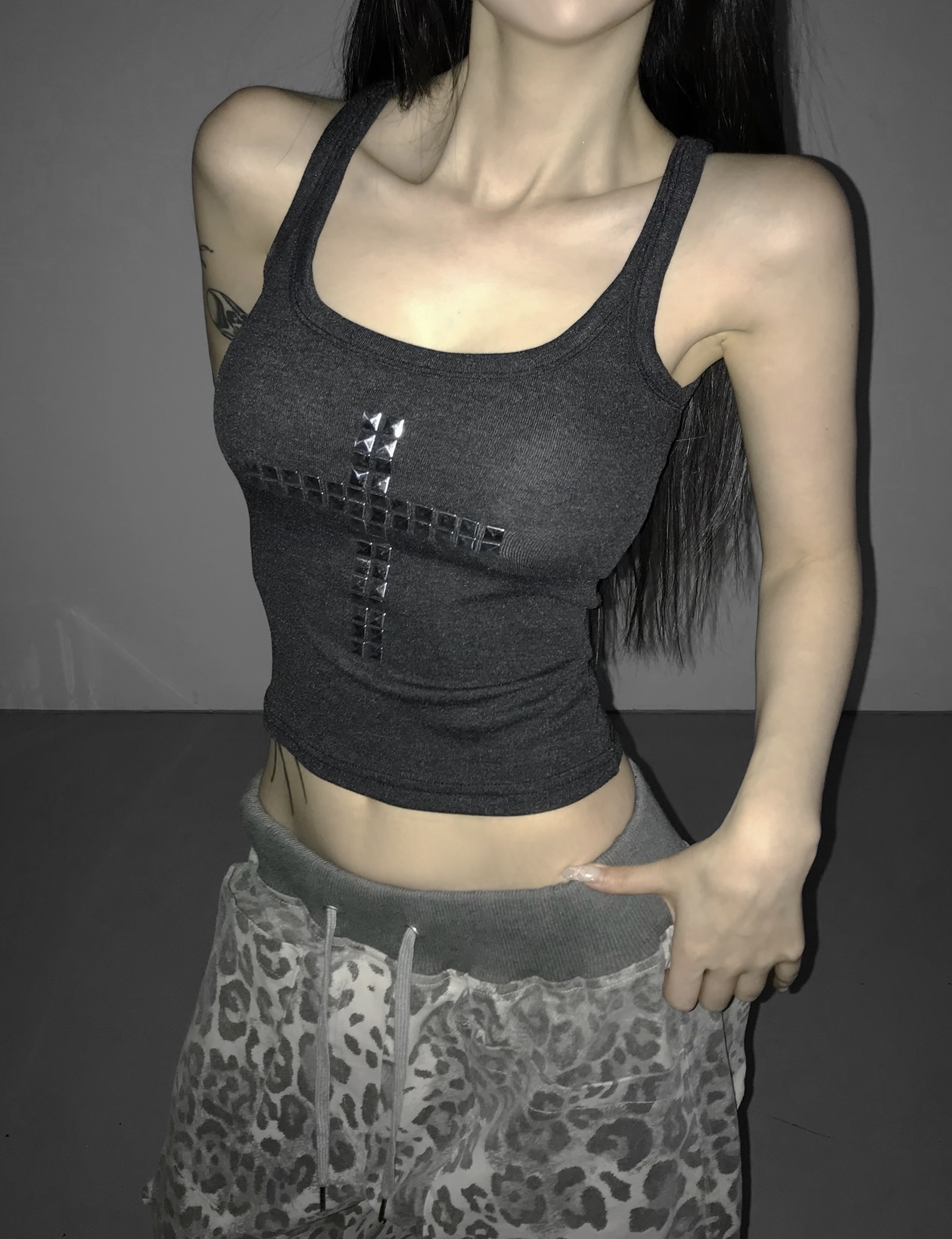 Cross Crop Sleeveless