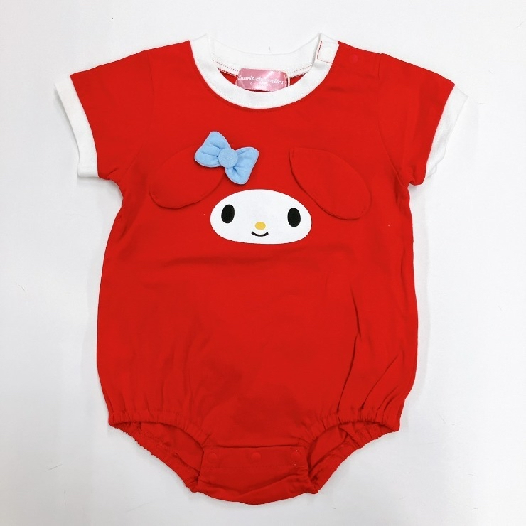 🇯🇵限量預訂 日本直送🇯🇵Sanrio My Melody立體面部短袖包屁衣