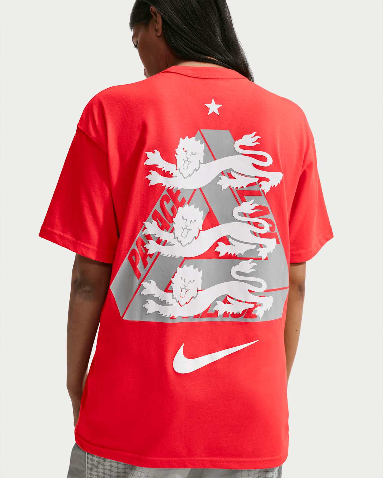 Nike England 英格蘭 x Palace 限量版紅色T-Shirt IM6598