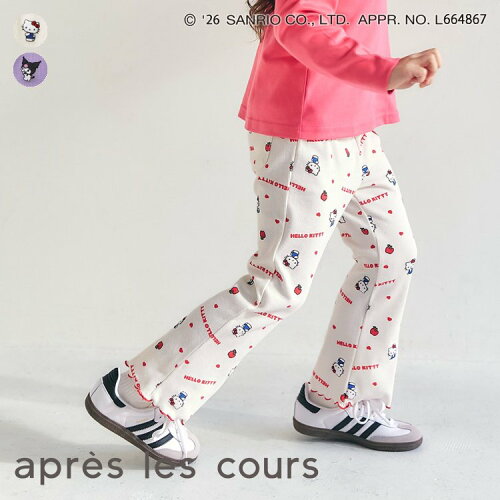 🆕【⭐訂購⭐】🌀 🇯🇵 日本直送🇯🇵 #Sanrio 綑邊褲腳 羅紋喇叭褲［2款選］🌀[ELBA-0022][260217]