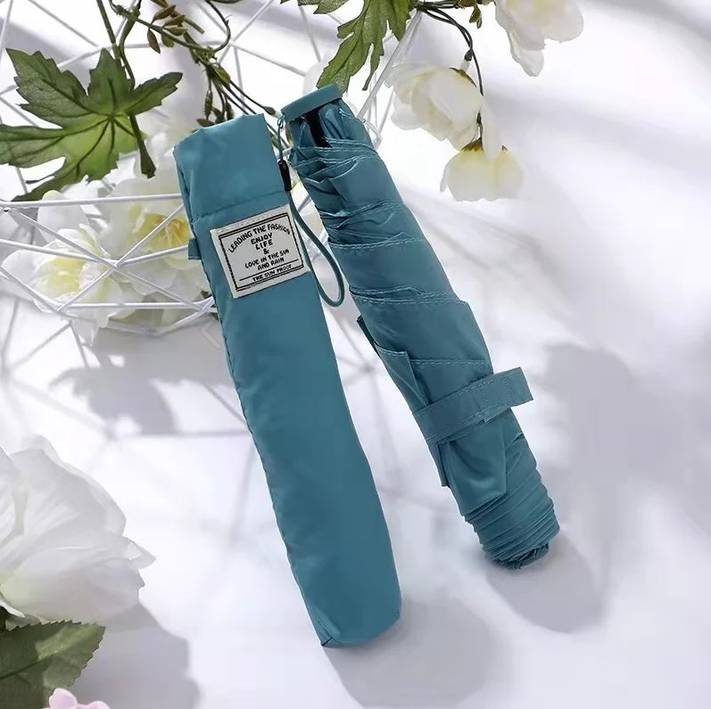 日本YOCO 滴水不沾超輕碳纖五骨快乾傘