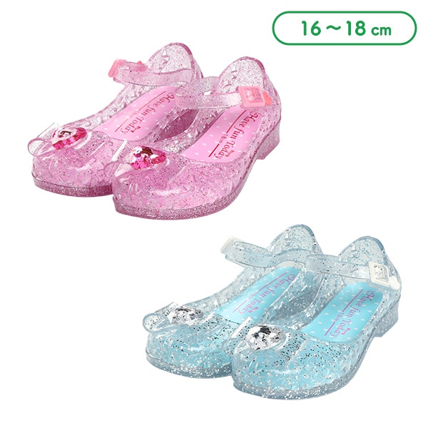 🇯🇵預訂 日本直送🇯🇵兩色寶石蝴蝶結閃粉涼鞋