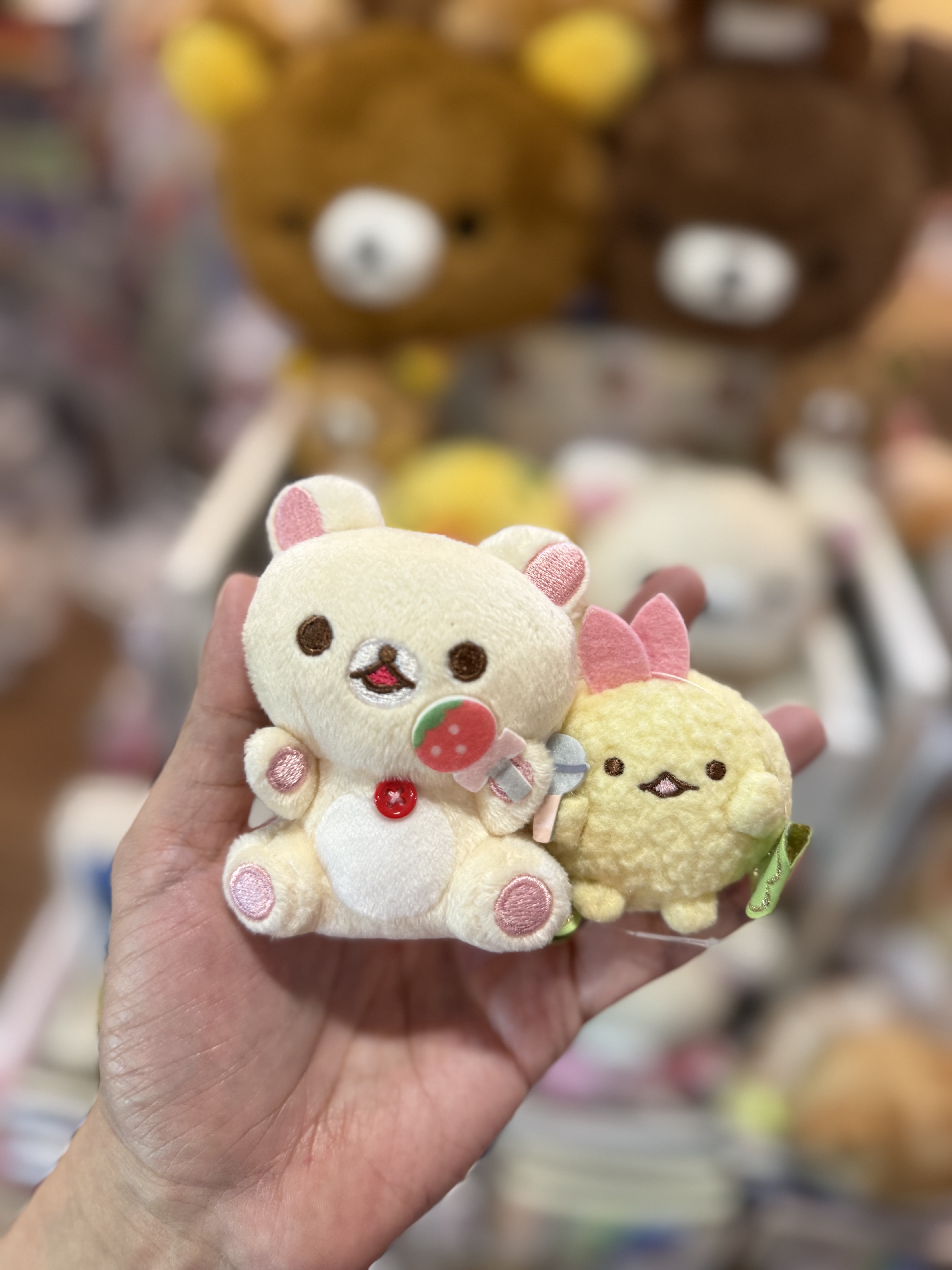 《現貨》全新San-x全員共演系列 小白熊+炸蝦+舞台座套裝公仔