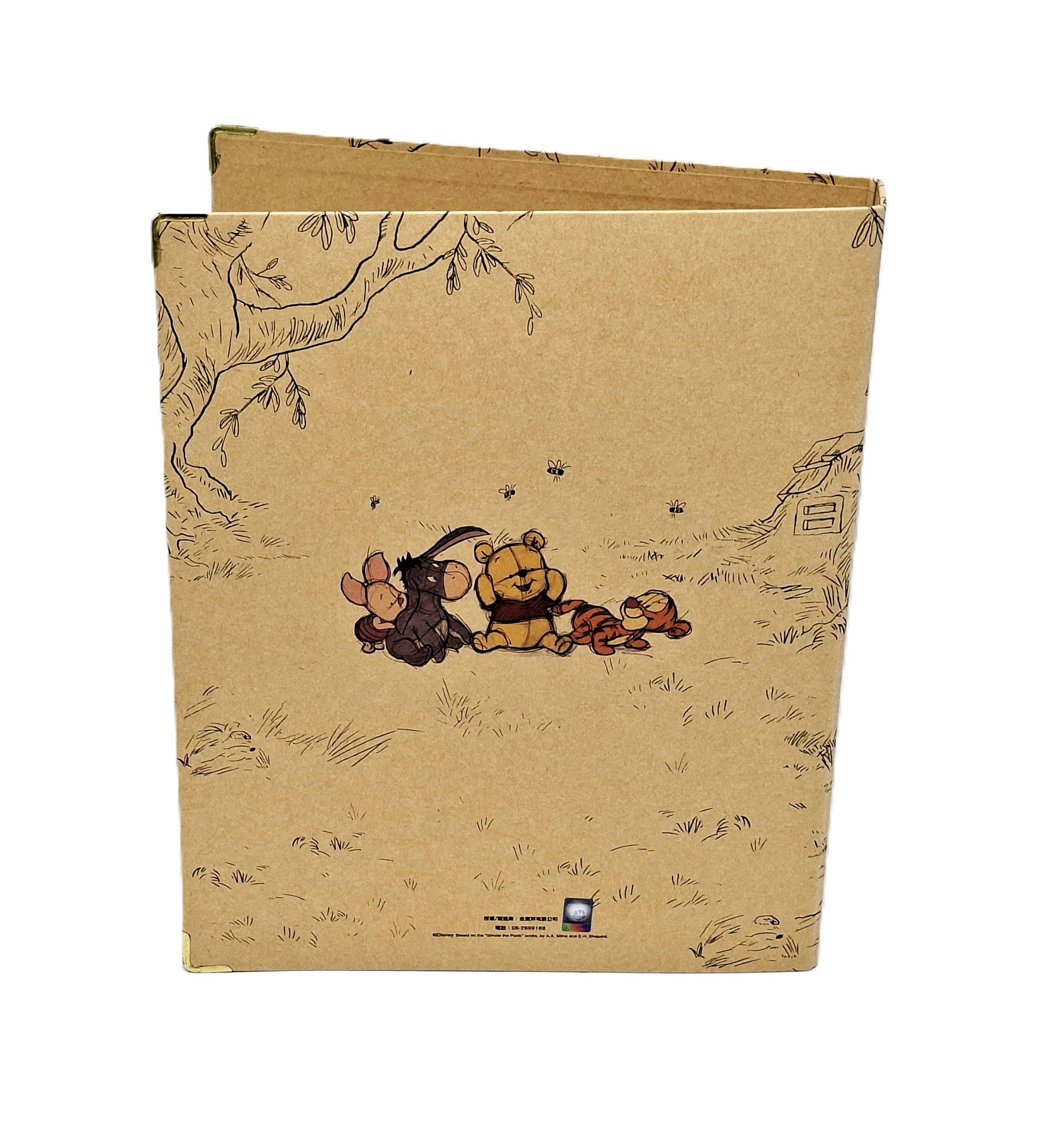 精裝3孔夾 Winnie the Pooh  維尼熊  (DPAC-31301B)
