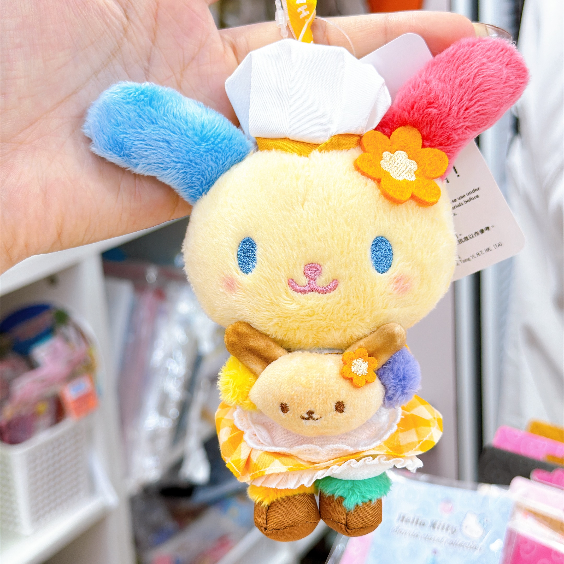 原裝行貨Sanrio 麵包烘焙系列公仔掛飾