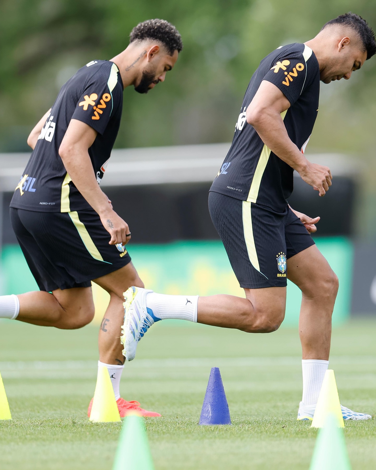 Nike x Jordan Brazil 巴西 2026 黑色 Dri-fit 短袖訓練球衣 (可加印球員版贊助) IQ3294 