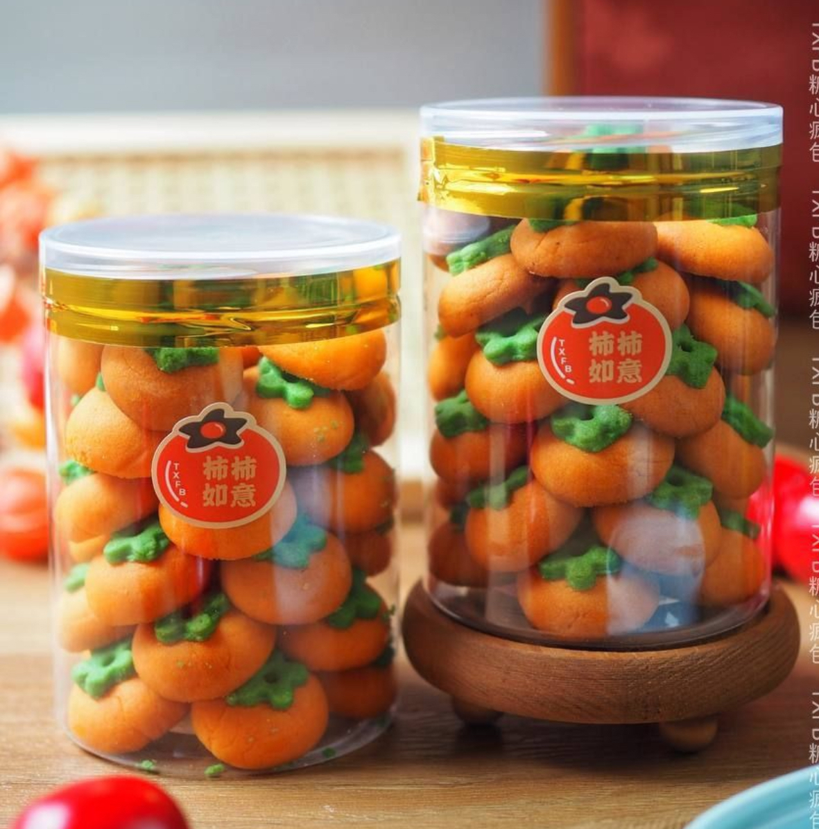 馬來西亞賀年小食現貨現貨小柿子