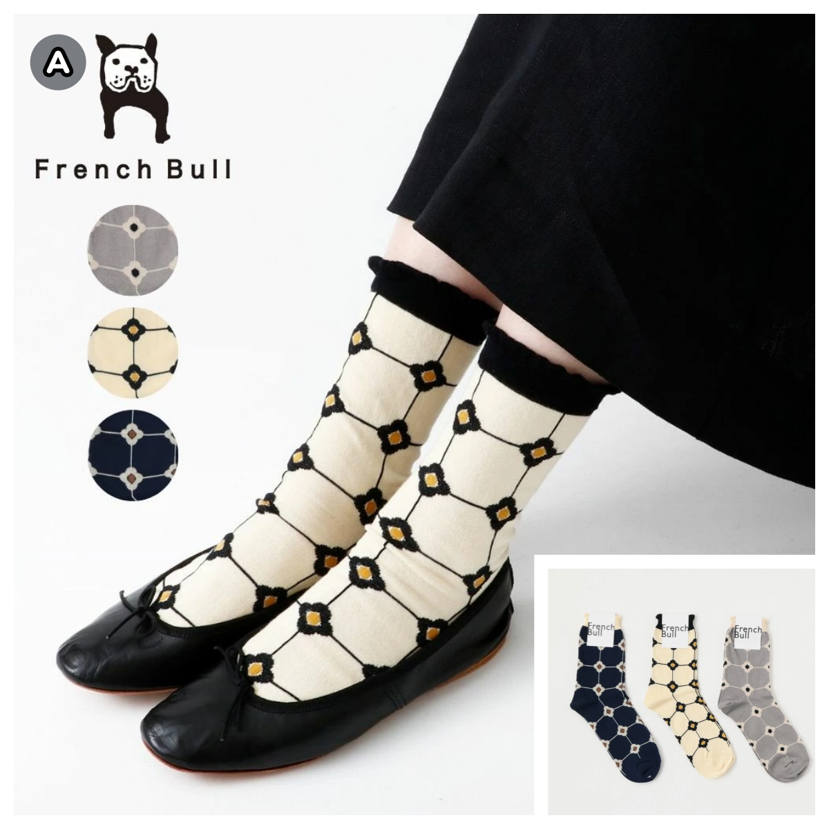 🧦日本🇯🇵 French Bull Socks 棉質襪仔 一套3對✨