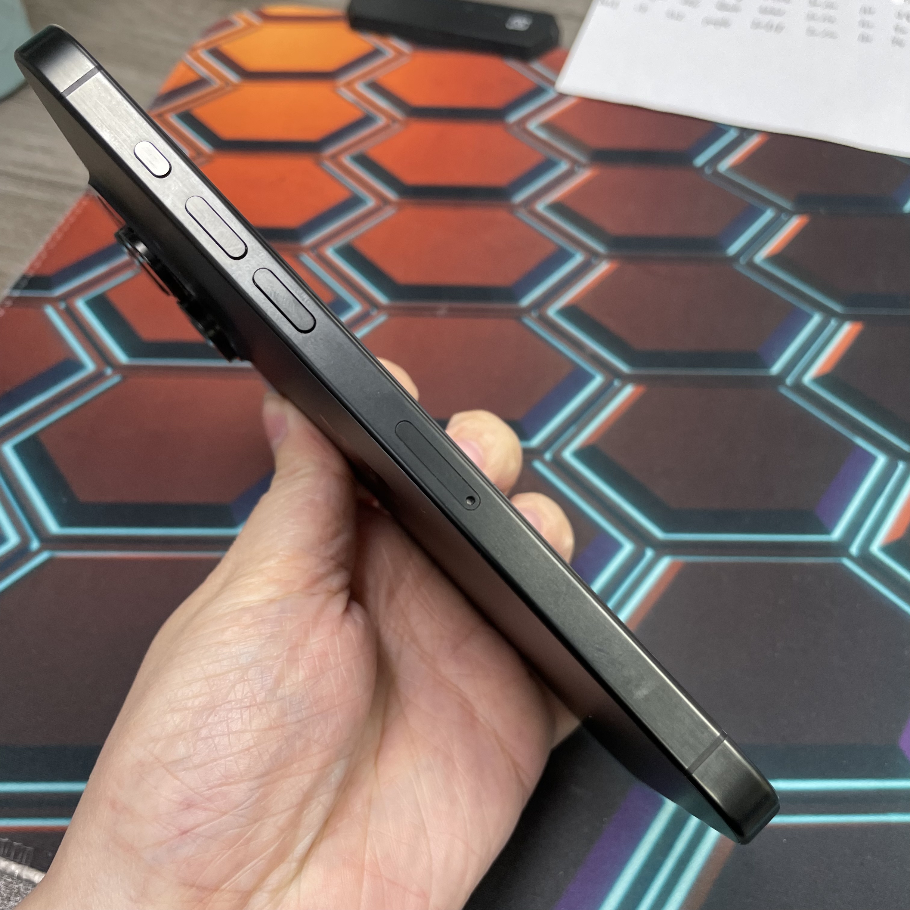*8417 15 Pro max 完美機 256GB 電90 黑色 black