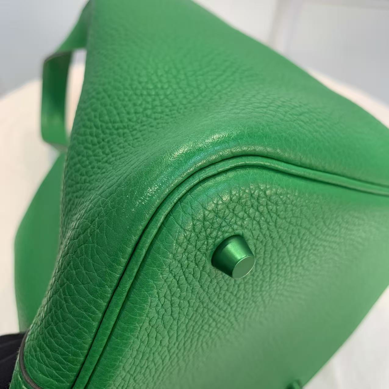 【絕版門市最後一個竹子綠色】Hermes picotin 22菜籃子 竹子綠