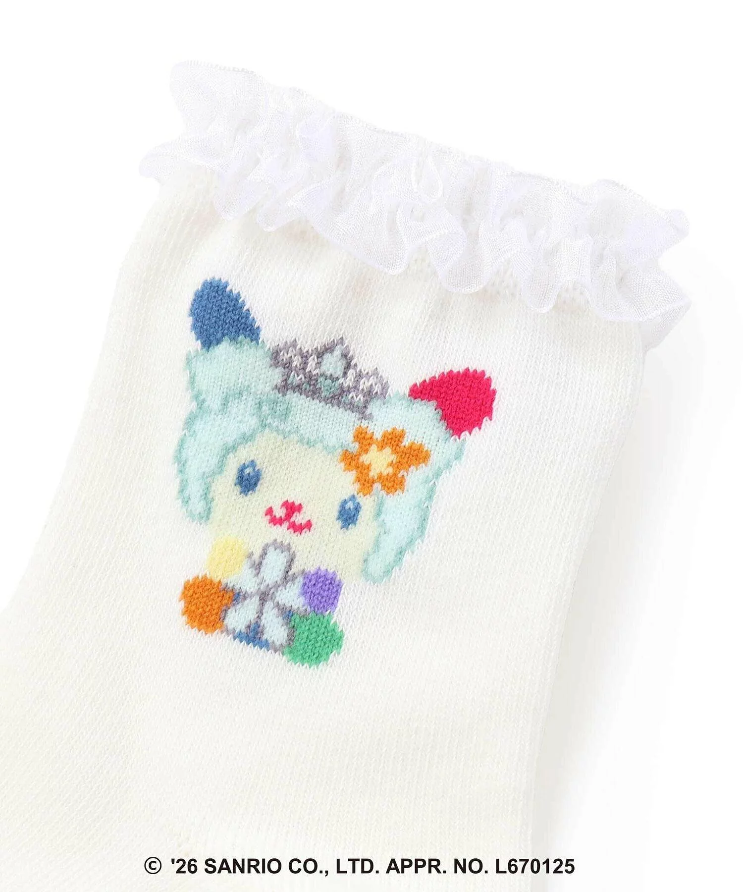 🆕【⭐訂購⭐】🌀 🇯🇵 日本直送 #Sanrio 皇冠荷葉邊短襪［4款選］🌀 [ELJA-0207][261123]