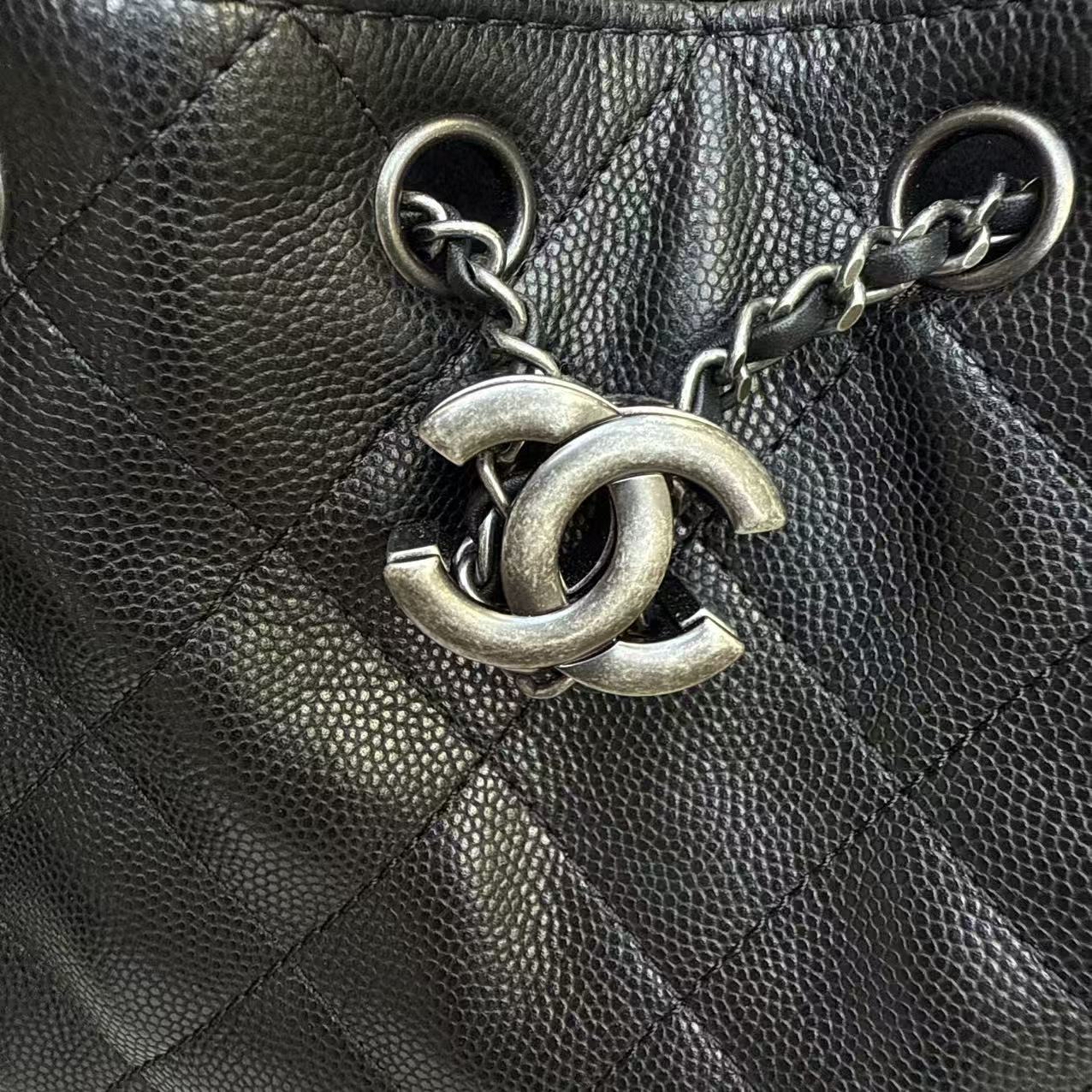 《香港正單》Chanel mini25bag黑色銀扣做舊斷貨王‼️