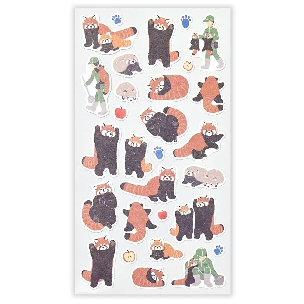 現貨｜ZOOm in Animals 小熊貓 日本製 貼紙 (5424115) 