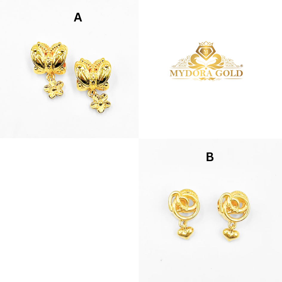 MYDORA Bead Sweet Blooms Gantung Series (5G) l EMAS 916/22K