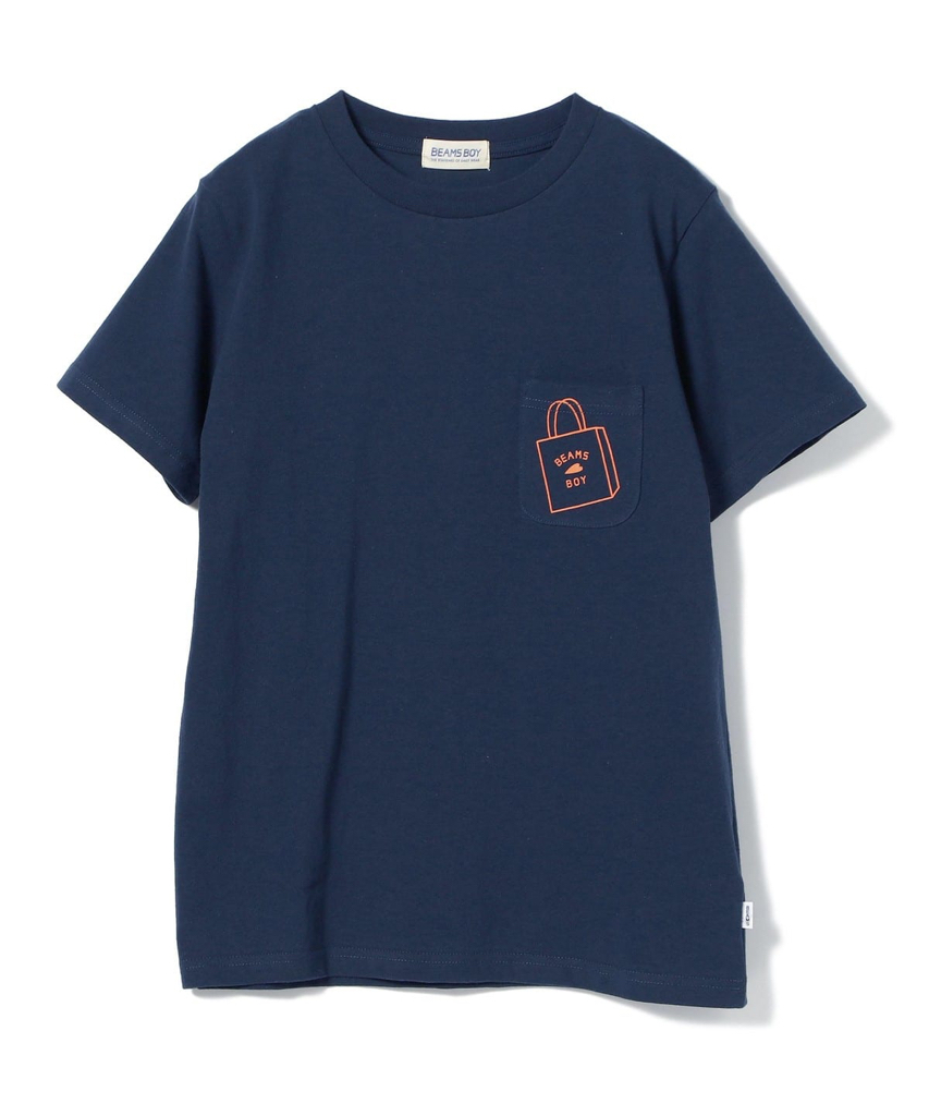 日本BEAMS BOY POCKET TEE