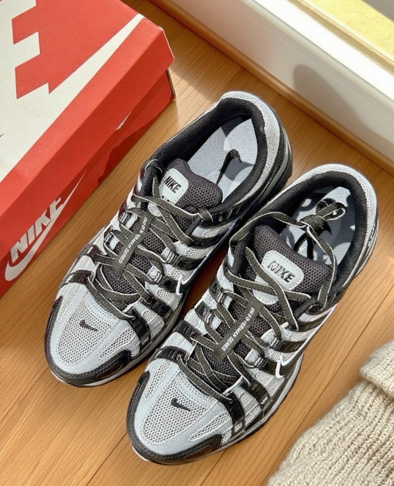 IF6199-003 Nike P-6000 Black Cool Grey Celestine Blue IF6199-003